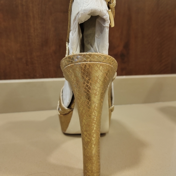 NEW Michael Kors LIMITED EDITION block heels - Picture 2 of 5